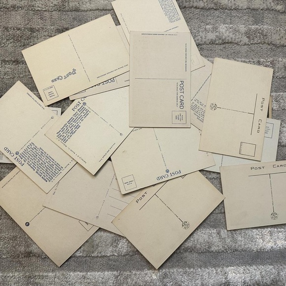 Vintage Ephemera postcards Vintage Stationary Vintage landscape postcards - Picture 3 of 3